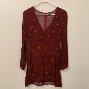Burgundy Dress M